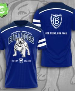 Canterbury-Bankstown Bulldogs 3D T-Shirt – Rugby League Fan Gear