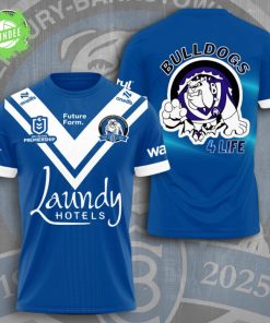 Canterbury-Bankstown Bulldogs Rugby 3D Graphic T-Shirt