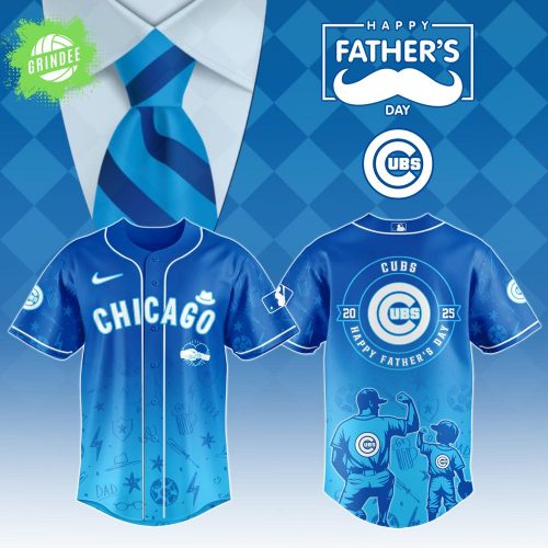 Chicago Cubs 2025 Father’s Day Jersey – Official Baseball Fan Gear