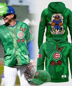 Chicago Cubs 2025 Mexican Heritage Hoodie – Cultural Fan Apparel