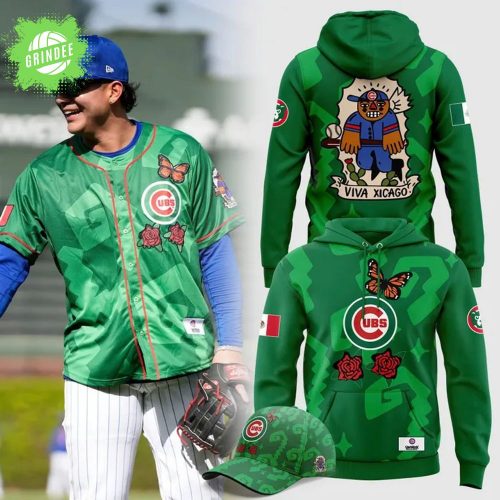 Chicago Cubs 2025 Mexican Heritage Hoodie – Cultural Fan Apparel
