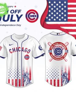 Chicago Cubs Independence Day 2025 Jersey – 4th of July MLB Limited Edition