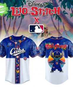 Chicago Cubs MLB x Lilo & Stitch Jersey