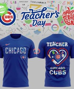 Chicago Cubs Teacher Appreciation Night T-Shirt 2025 – Thank You Teachers Shirt
