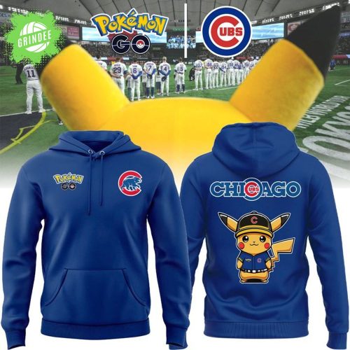 Chicago Cubs x Pokémon Hoodie – Limited Edition