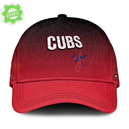 Chicago Cubs x Spider-Man Game Night Hoodie 2025 – Superhero Baseball Sweatshirt