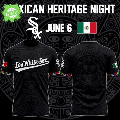 Chicago White Sox Mexican Heritage Night T-Shirt 2025 – Baseball Latino Pride