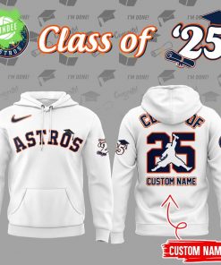 Class Of 2025 Astros Hoodie – Fan Pullover Graduation Edition