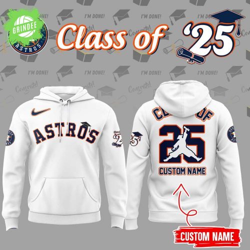Class Of 2025 Astros Hoodie – Fan Pullover Graduation Edition