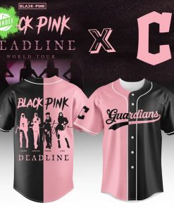 Cleveland Guardians X Blackpink Baseball Jersey
