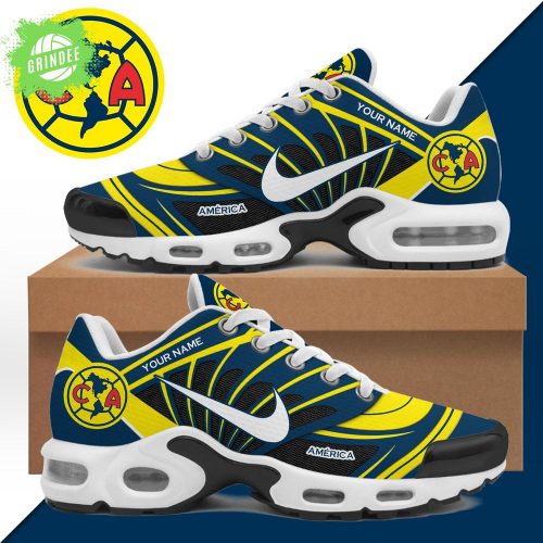 Club America Air Max Plus Sneakers – Custom Sport Edition Shoes