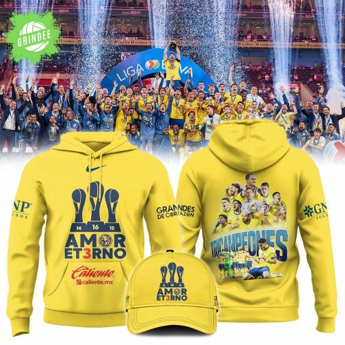 Club America Tri-Champion Limited Edition Hoodie – Soccer Fan Gear
