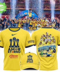 Club America Tri-Champion Limited Edition Shirt – Liga MX Victory Tee