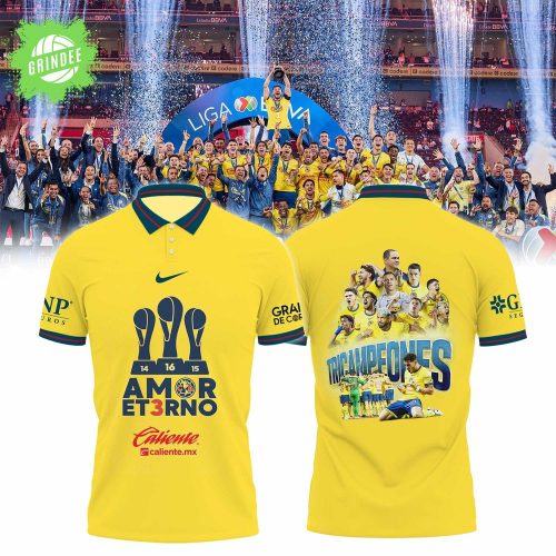 Club America Tri-Champion Limited Polo Shirt – Official Champion Apparel