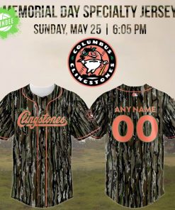 Columbus Clingstones MEMORIAL DAY SPECIALTY JERSEY