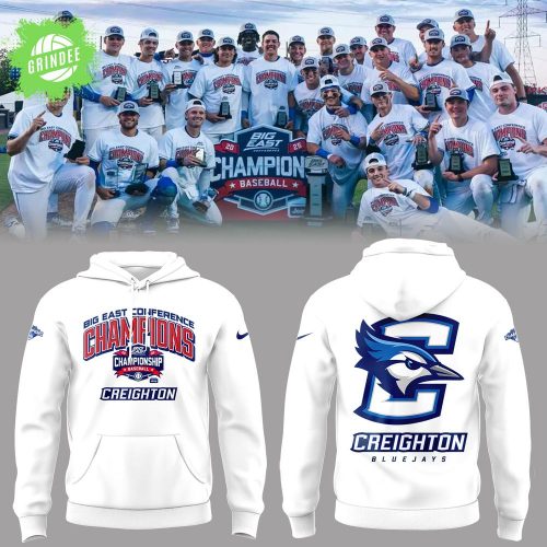 Creighton Baseball x 2025 BIG EAST BASEBALL TOURNAMENT CHAMPIONS Hoodie