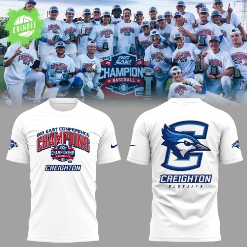 Creighton Baseball x 2025 BIG EAST BASEBALL TOURNAMENT CHAMPIONS TShirt