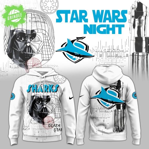 Cronulla Sharks x Star Wars Death Side Hoodie