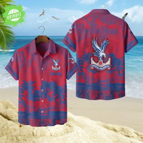 Crystal Palace FC Hawaiian Style Tropical Shirt
