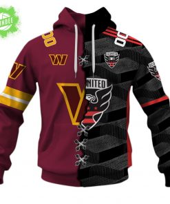 D.C. United x Washington Commanders Special Hoodie (MLS x NFL Collab)