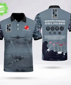 D-DAY 81st Anniversary Polo Shirt – Veteran Tribute Version