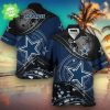 Dallas Cowboys Combo Hawaiian Shirt – Custom Name Gift for NFL Fans