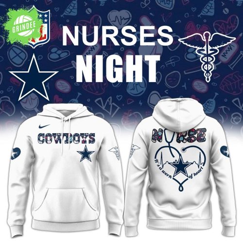 Dallas Cowboys Nurses Night 2025 Hoodie – Limited Edition