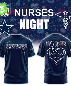 Dallas Cowboys Nurses Night Combo Navy T-Shirt – Exclusive Design
