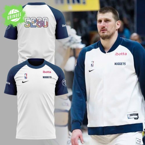 Denver Nuggets Training 5280 Series 2025 Performance T-Shirt