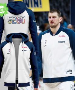 Denver Nuggets Training 5280 Zip-Up Hoodie 2025
