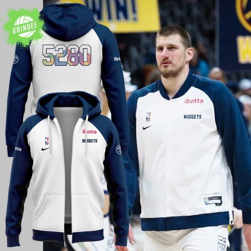 Denver Nuggets Training 5280 Zip-Up Hoodie 2025