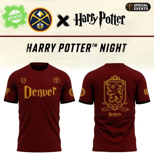Denver Nuggets x Harry Potter 2025 Magic Fan T-Shirt