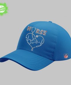 Detroit Lions Nurses Appreciation Blue T-Shirt – Special Design