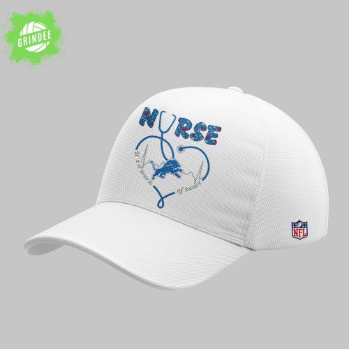 Detroit Lions Nurses Appreciation White T-Shirt – 2025 Edition