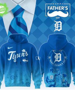 Detroit Tigers 2025 Father’s Day Hoodie – MLB Team Gift Hoodie