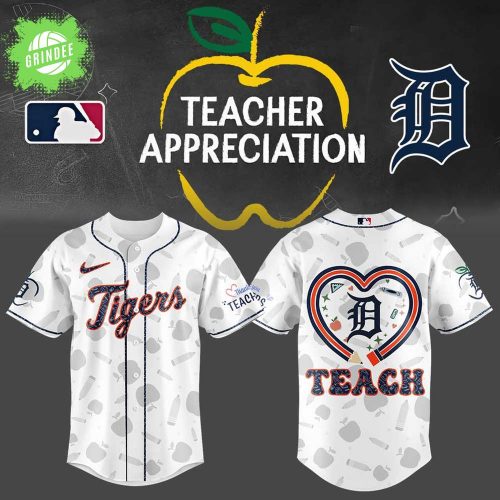 Detroit Tigers Teacher Appreciation Jersey – 2025 Edition