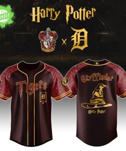 Detroit Tigers x Harry Potter Night Jersey 2025 – Magic Baseball Theme