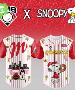 Diablos Rojos del México Snoopy Jersey – 2025 Special Fan Edition