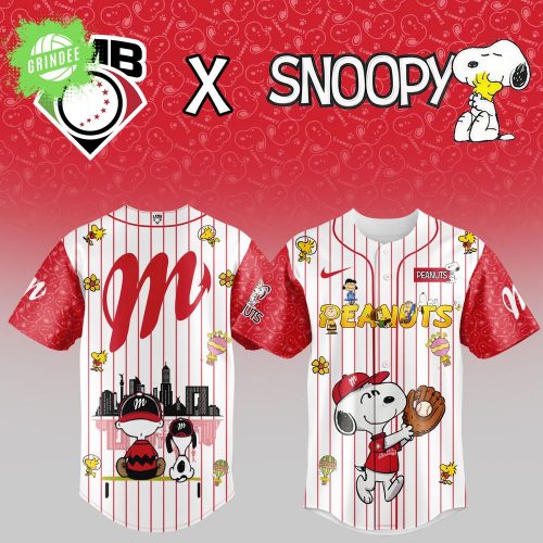 Diablos Rojos del México Snoopy Jersey – 2025 Special Fan Edition