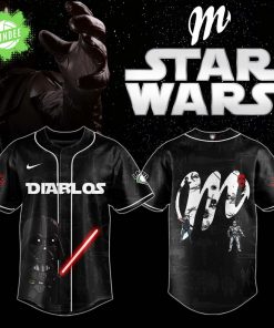 Diablos Rojos del México x STAR WAR Night Special Edition Custom Jersey 2025