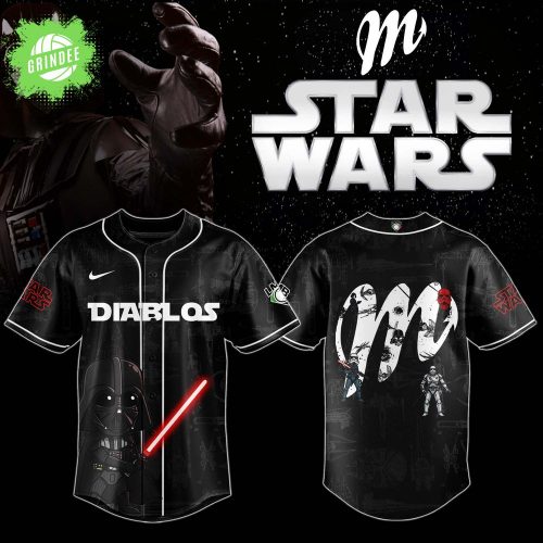 Diablos Rojos del México x STAR WAR Night Special Edition Custom Jersey 2025