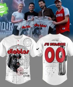 Diablos Rojos del México x Star Wars LATAM Baseball Jersey