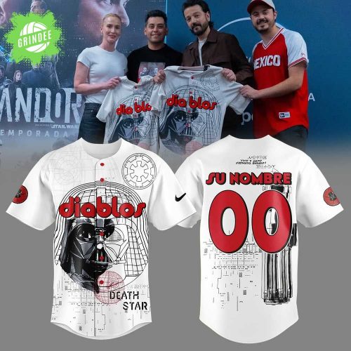 Diablos Rojos del México x Star Wars LATAM Baseball Jersey