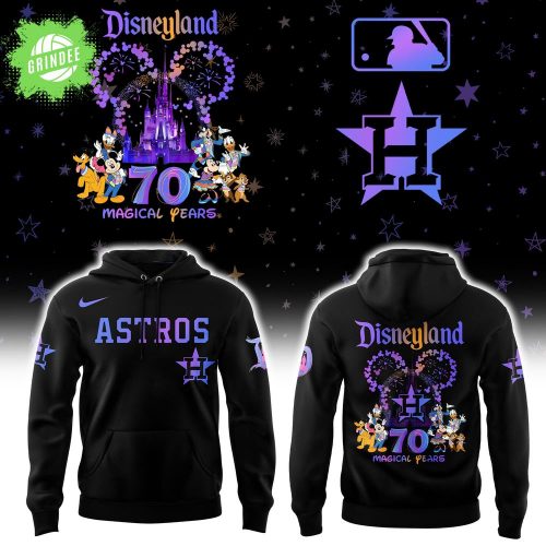Disneyland 70th x Houston Astros Baseball Hoodie