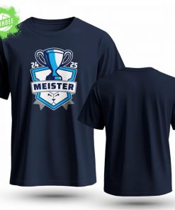 Dresdner Eislöwen Navy Meister 2025 T-Shirt