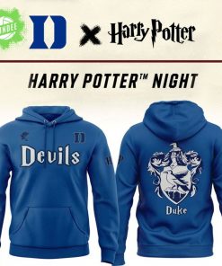Duke Blue Devils Harry Potter Hoodie – Special 2025 Crossover Edition