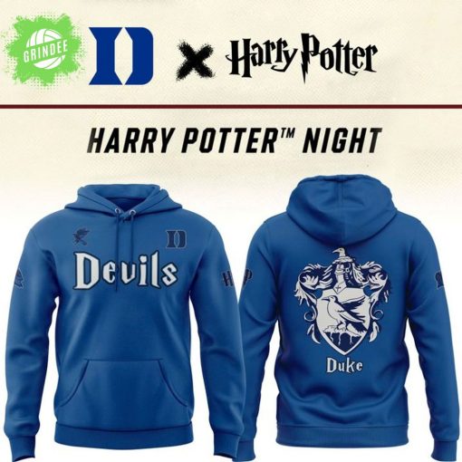 Duke Blue Devils Harry Potter Hoodie – Special 2025 Crossover Edition
