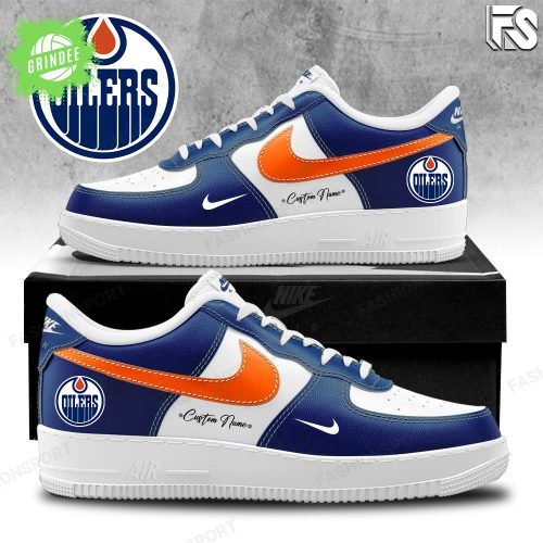 Edmonton Oilers AF1 Limited Edition Shoes