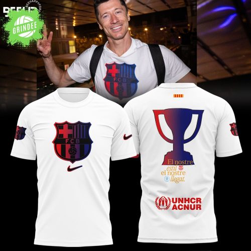 FC Barcelona La Liga 2025 Champions White Edition Shirt