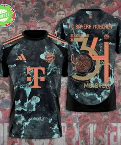 FC Bayern München 3D T-Shirt – Bundesliga Fan Edition